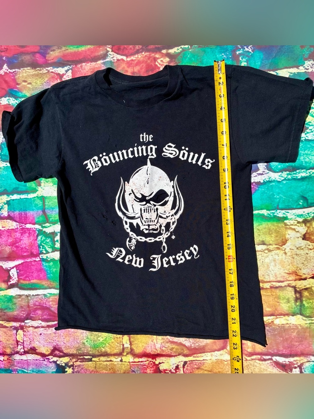 The Bouncing Souls, New Jersey punk rock rockabilly, vintage retro 90s T-shirt